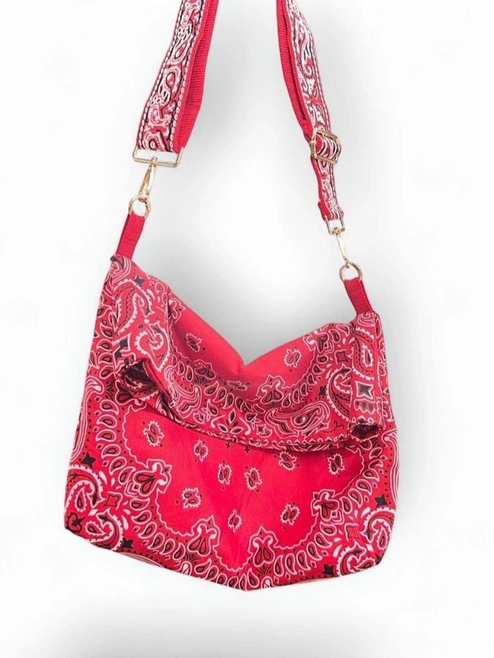 Red Bandana Messenger bag